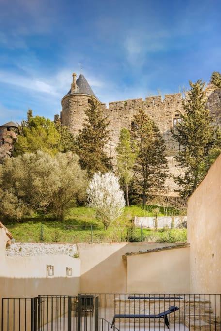 קרקסון Longue Vie A La Reine - Piscine - Chateau מראה חיצוני תמונה