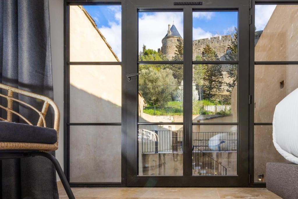 קרקסון Longue Vie A La Reine - Piscine - Chateau מראה חיצוני תמונה